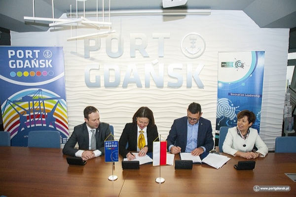 Zarząd Morskiego Portu Gdańsk SA wspiera rozwój nowoczesnych technologii dla transportu...